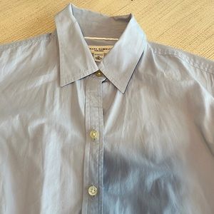 Banana Republic Cotton Tailored Stretch Blouse